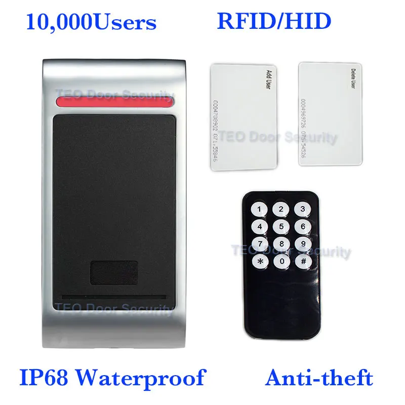 Расширенный микропроцессор IP68 клавиатура на открытом воздухе водонепроницаемый исключительный доступ Радио пульт дистанционного управления 10000 пользователей карты для входа