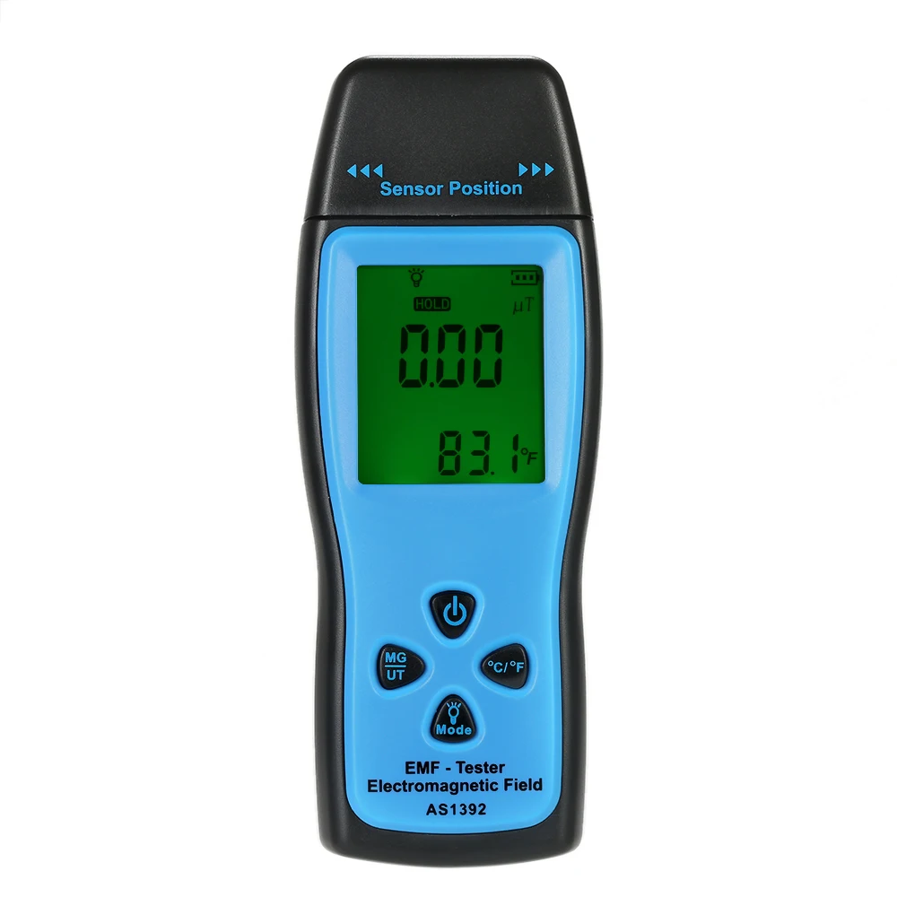 Handheld Mini Digital LCD EMF Tester Electromagnetic Field Radiation Detector Meter Dosimeter Tester Counter