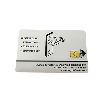 

500pcs IC Customized Printing contact Smart 4428 chip card