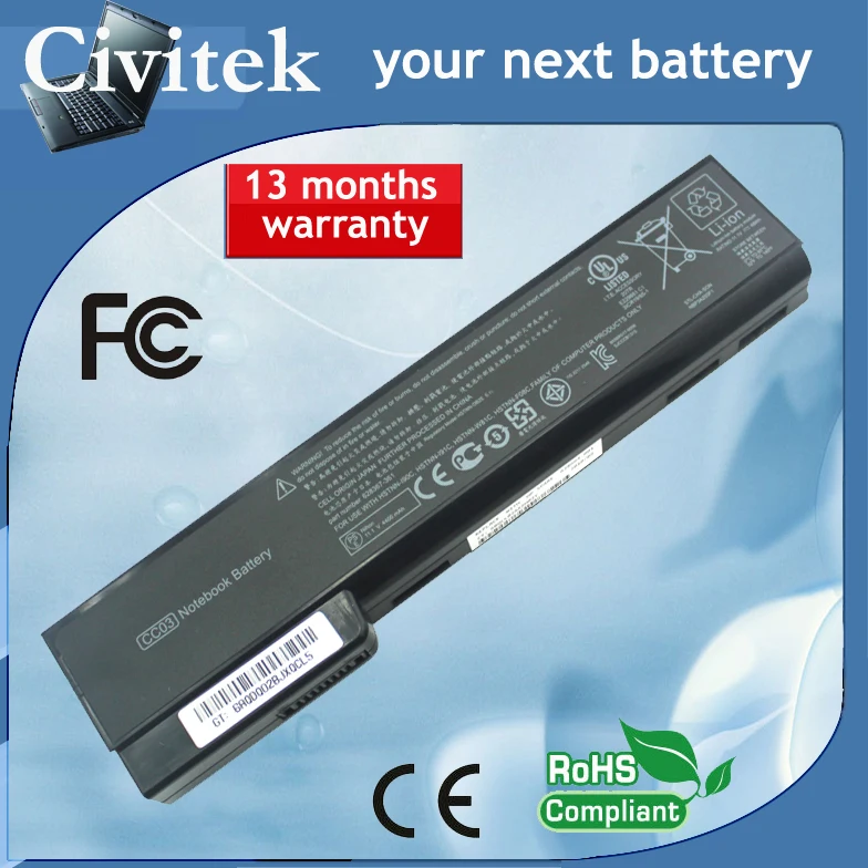 Новый аккумулятор для ноутбука Hp ProBook 6360b 6460b 6560b HSTNN CB2F DB2H F08C F11C|laptop battery