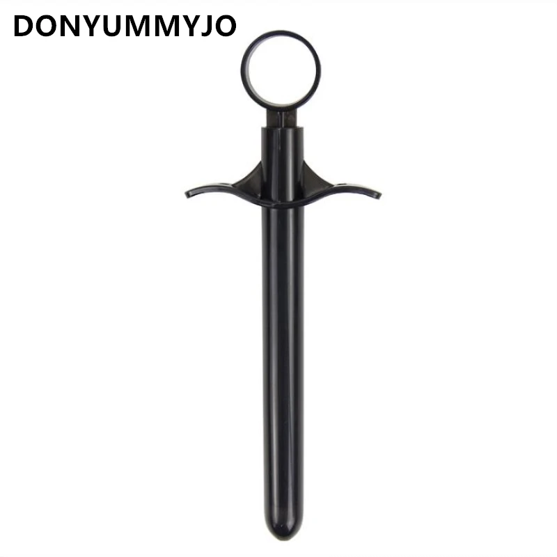 

DONYUMMYJO 1pc Bidet Faucets Washing Nozzle Black Finished 10ml Enema Cleaning Toilet Sprayer