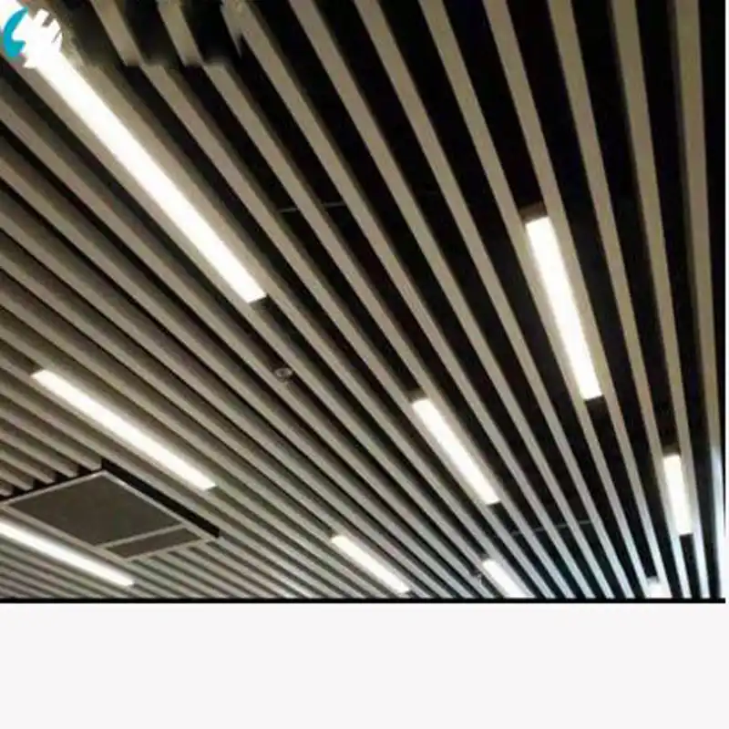 led strip lights office ceiling U shaped aluminum shopping malls bar
