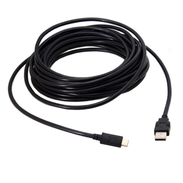 5M 8M shielded USB 2.0 long cable, USB 2.0 A Type Male to USB-C