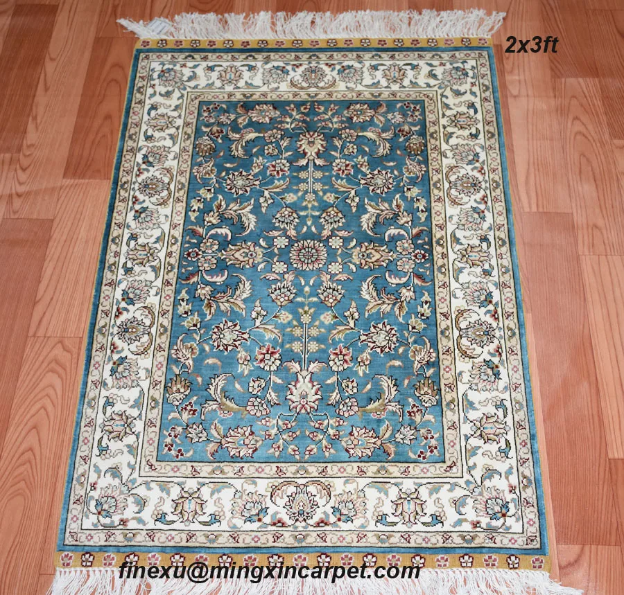 2ftx3ft 61 см x 91 230 линий в продаже цена Китайский handknotted 100% чистого шелка ковер / ковры