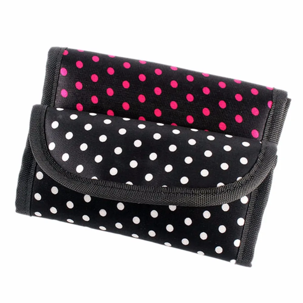 

Storage Consolidation Package Crochet Hook Cover Wave Point Needle Case Holder Random Color Organizer