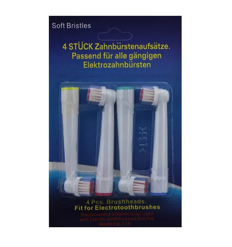 

DHL Shipping 4pcs=pack Replacement Precision Clean Electric Toothbrush Heads EB-17A Fit For B Oral Electric Toothbrush