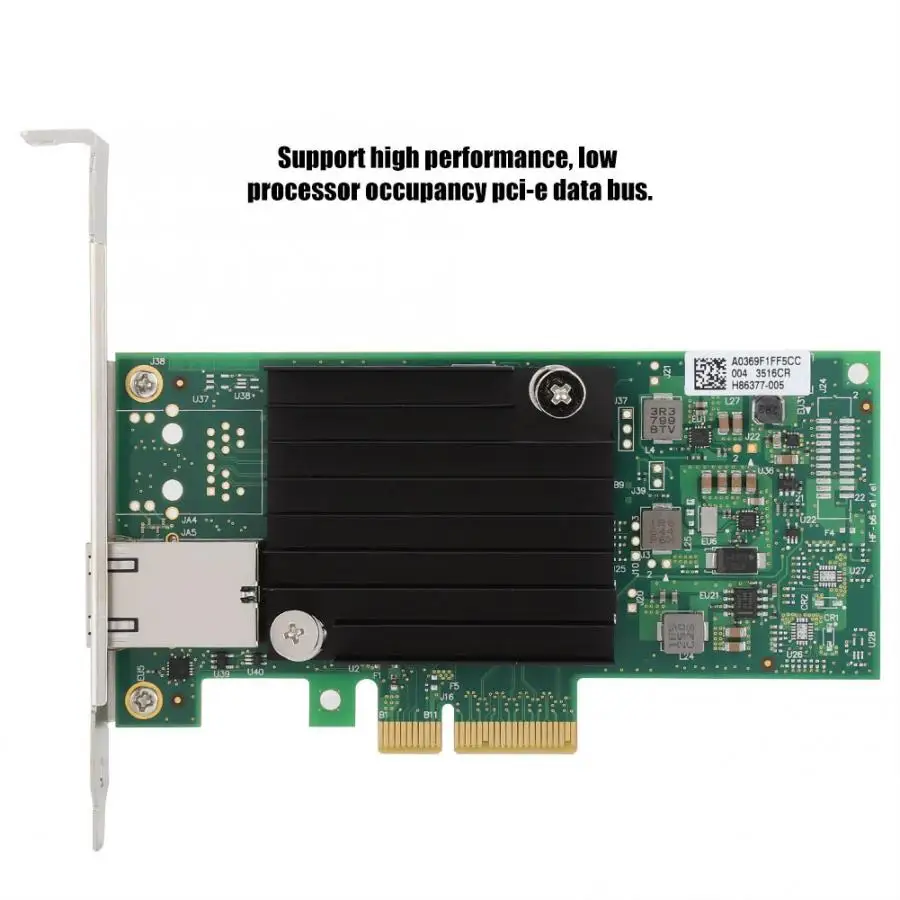 Для Intel X550-T1 основной чип управления 10 Gigabit 10G PCI-E Ethernet сервер сетевая карта X550-T1 сетевая карта