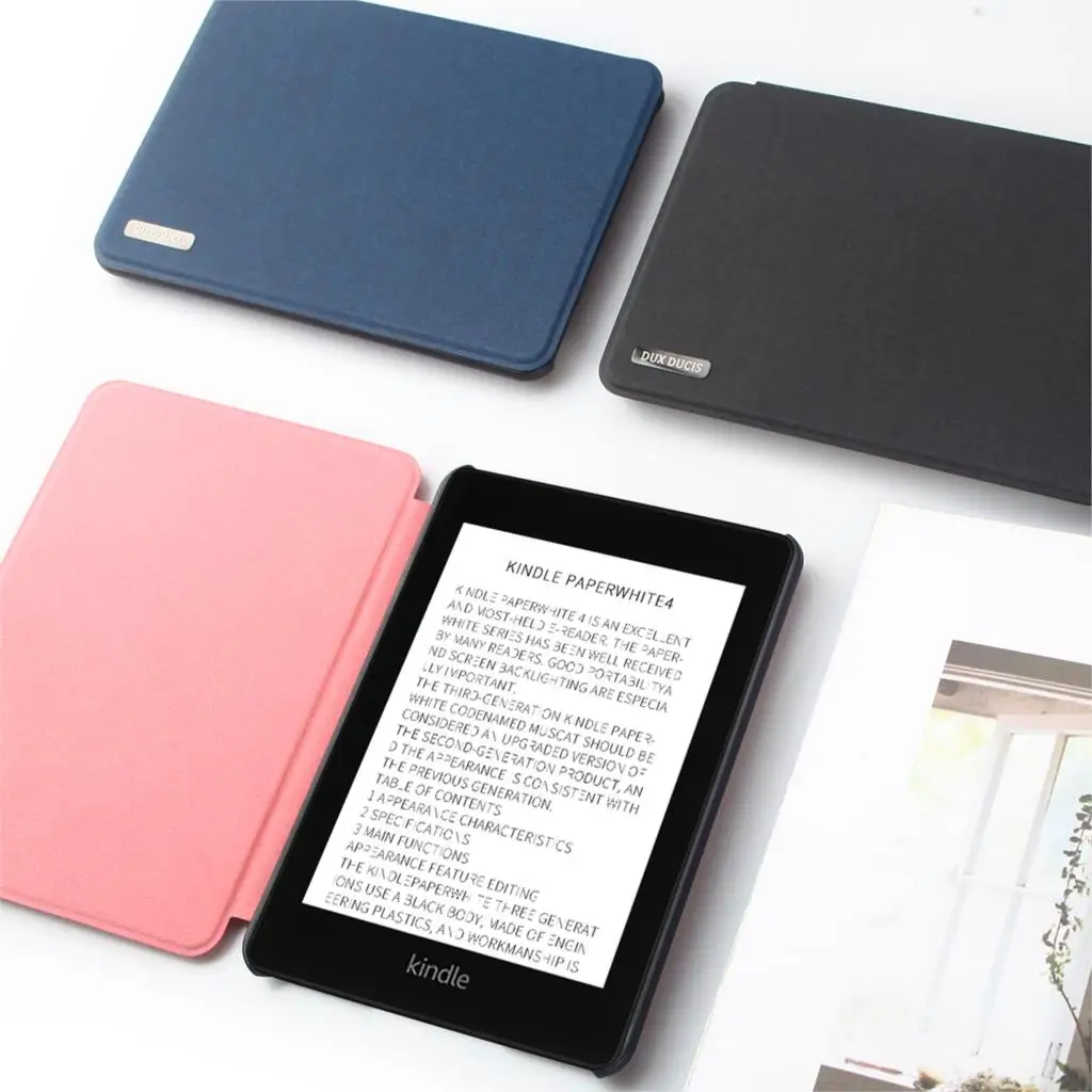 Чехол для Amazon Kindle Paperwhite 4, 6 дюймов, роскошный, из искусственной кожи, умный, флип-чехол, чехол для Amazon Kindle Paperwhite 4, 6,0 дюймов, чехол