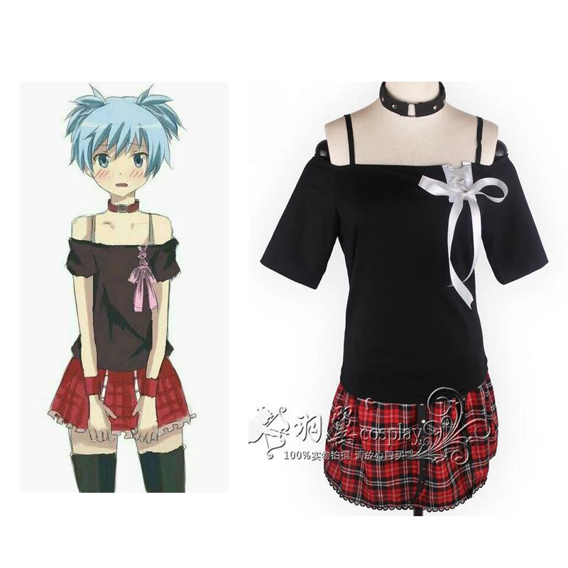 

2017 Ansatsu Kyoushitsu Shiota Nagisa Cosplay Costume Whole Set