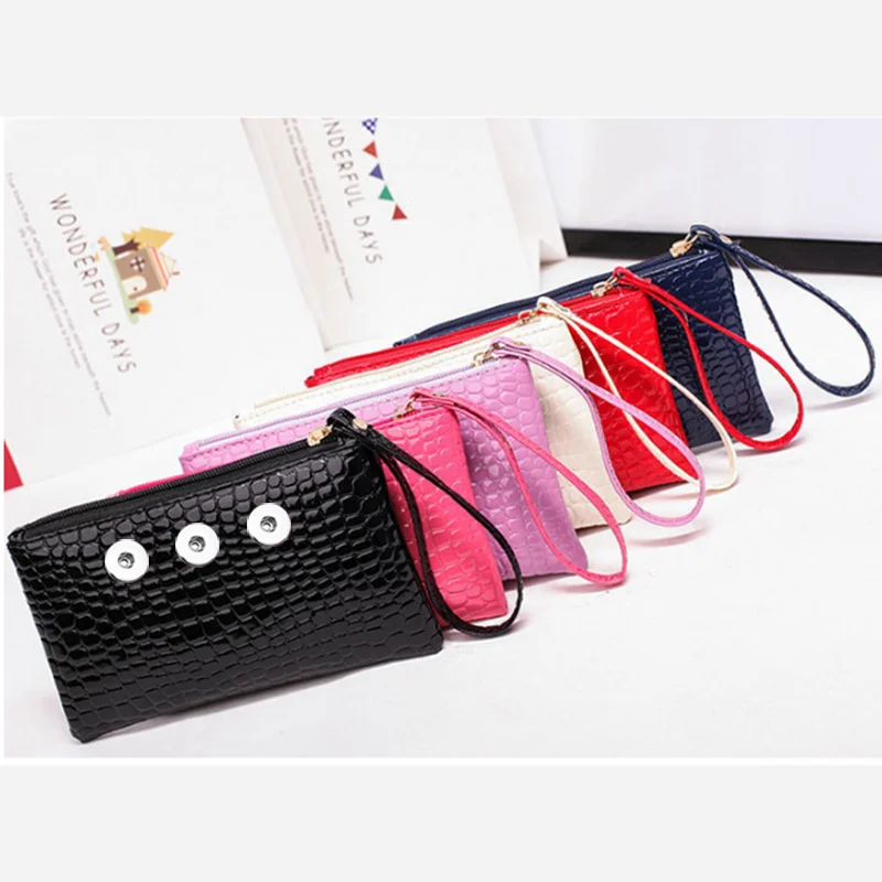 

multicolor Fashion fit 18mm DIY Snaps jewelry leather women-bag TP151