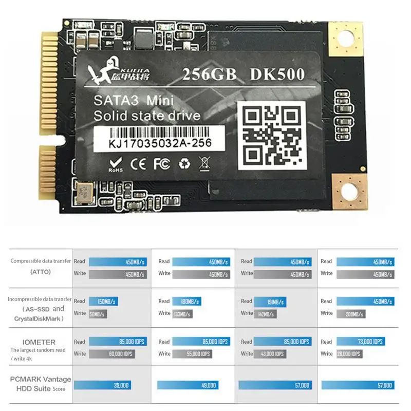 

Vaseky 256GB 1.8Inch Mini MSATA3 Solid State Drive Notebook SSD Game Acceleration MSATA SSD Hard Drive Vaseky MSATA 256 GB SSD