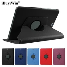Вращающийся на 360 градусов чехол для samsung Galaxy Tab S2 9,7 T810 T815 SM-T810 PU складной чехол-подставка для планшета Fundas Coque+ пленка+ ручка