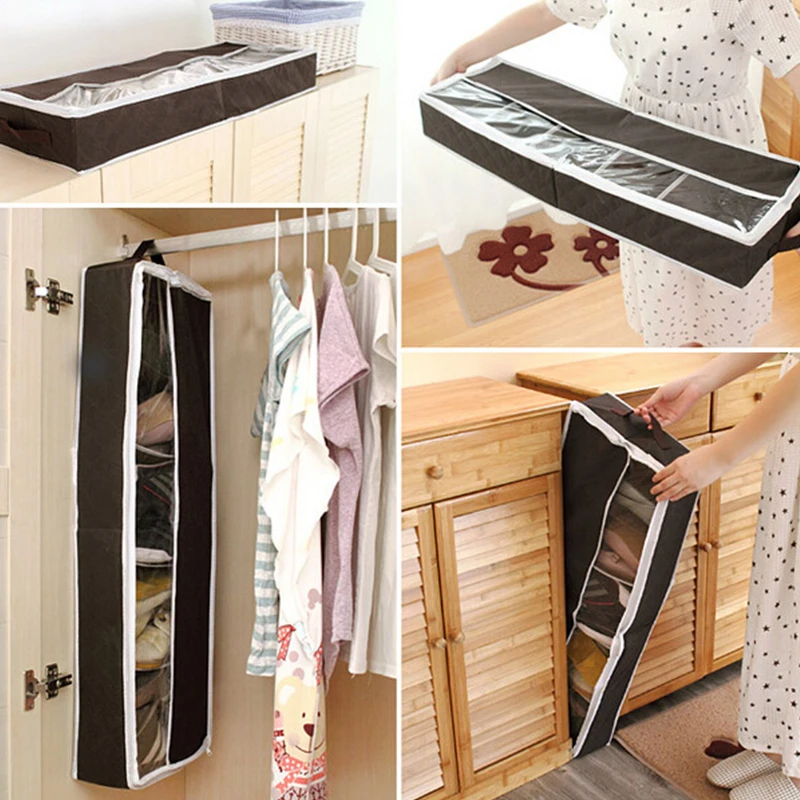 

1Pcs Home Shoe Storage Box Case Plastic Storage Boxes Rectangle PP Shoes Organizer Thickened Drawer Shoes Boxes