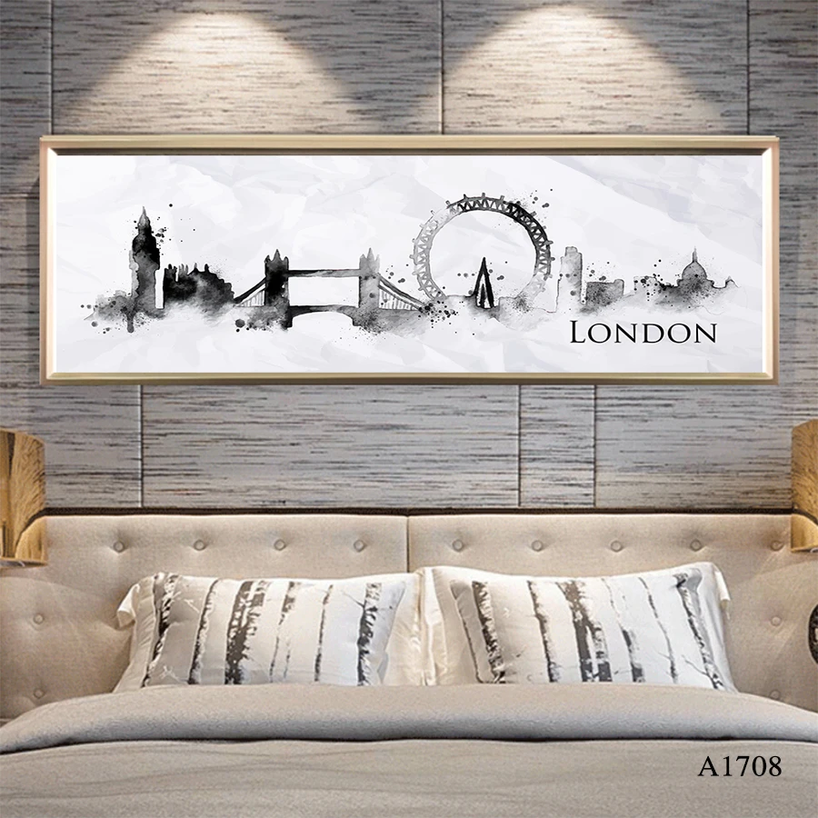 

Canvas Art Picture Print Painting Cityscapel Oil Painting on Canvas Wall Art Picture Painting for Home Decor Canvas Painting