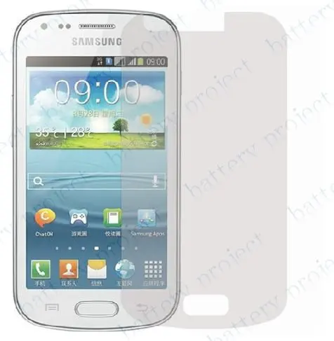 anti-glare matte Screen Protector Guard for Samsung Galaxy S Duos S7562 with retail packaging 100pcs/lot or more | Мобильные