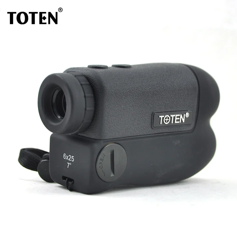 

TOTEN 6x25 Monocular Laser Rangefinder Long Range 600m Distance Meter Tester Range Finder For Hunting Golf