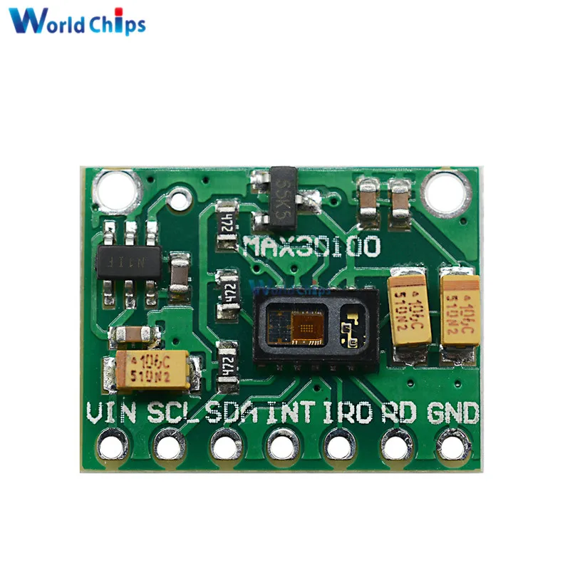 Датчик сердечного ритма MAX30102 пульсометр датчик замена Arduino низкая мощность MAx30100 1