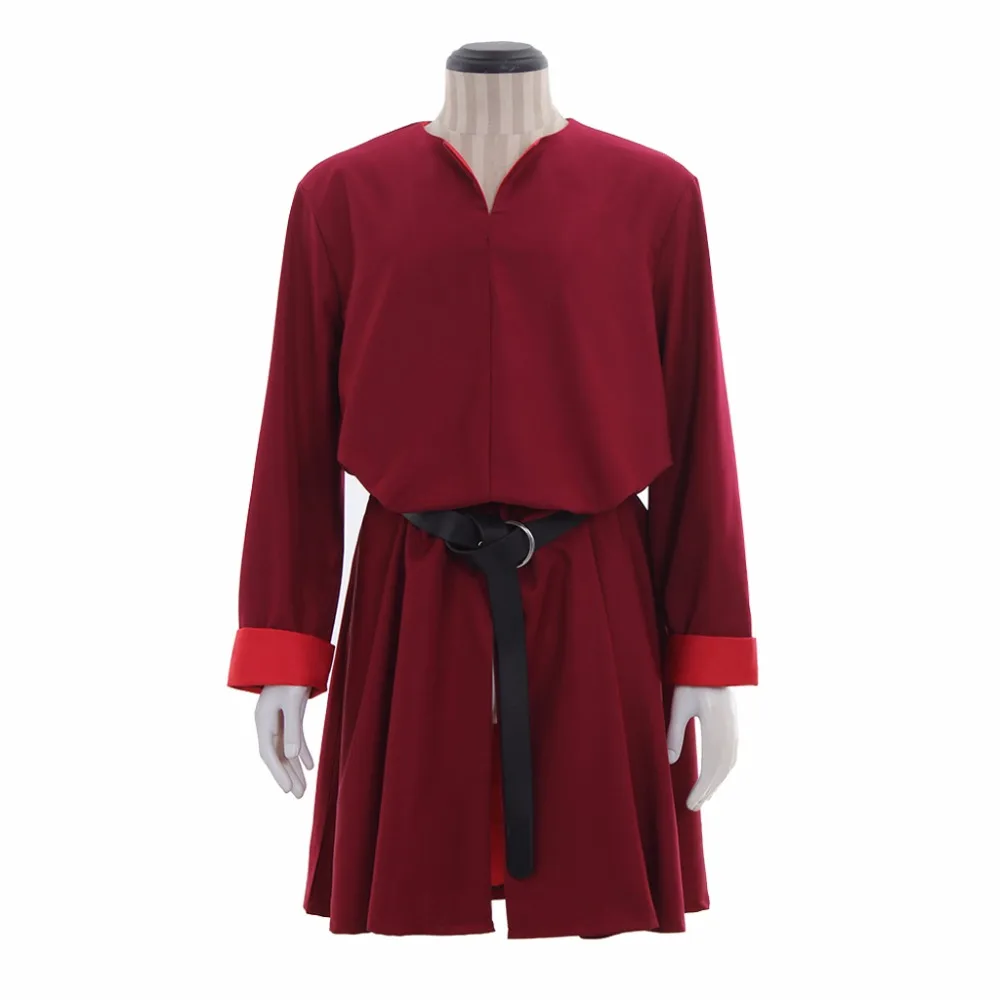 Cosplaydiy Whole Sale Medieval Long Mens Tunic Medieval Red Upper Tunic