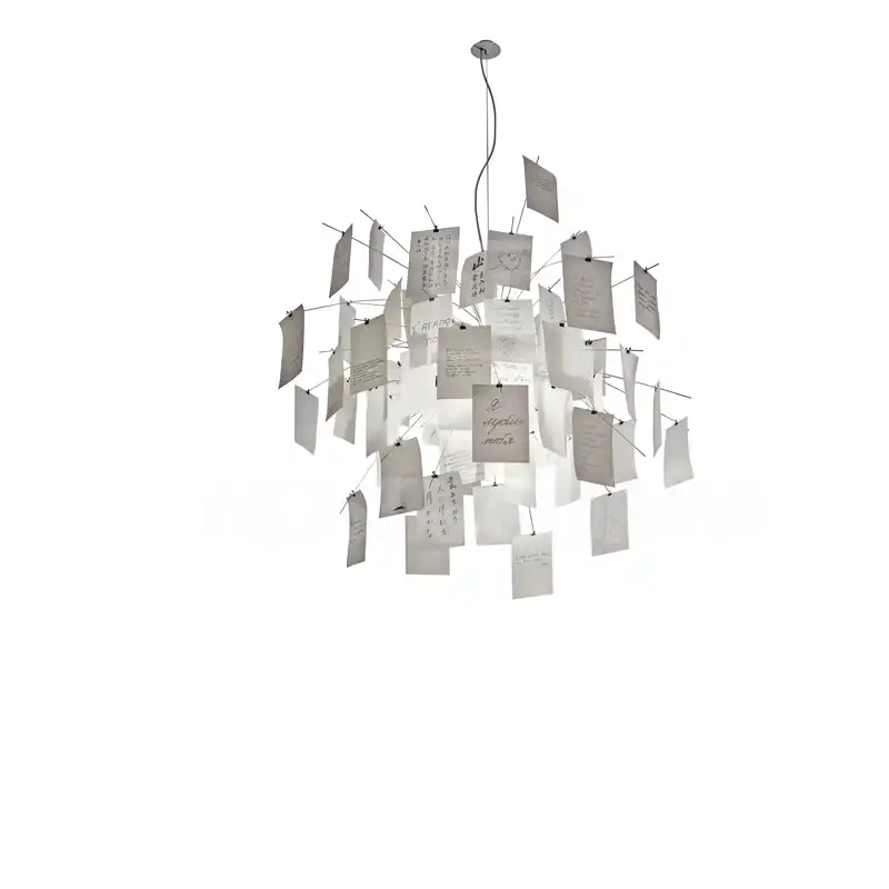 Creative Led Pendant Lamp Ingo Zettel Z 5 Paper Pendant Light Fixtures Luminaires White Art For Home Decore Pendant Lights C020 Pendant Lights Modern Lightingpendant Lamp Aliexpress