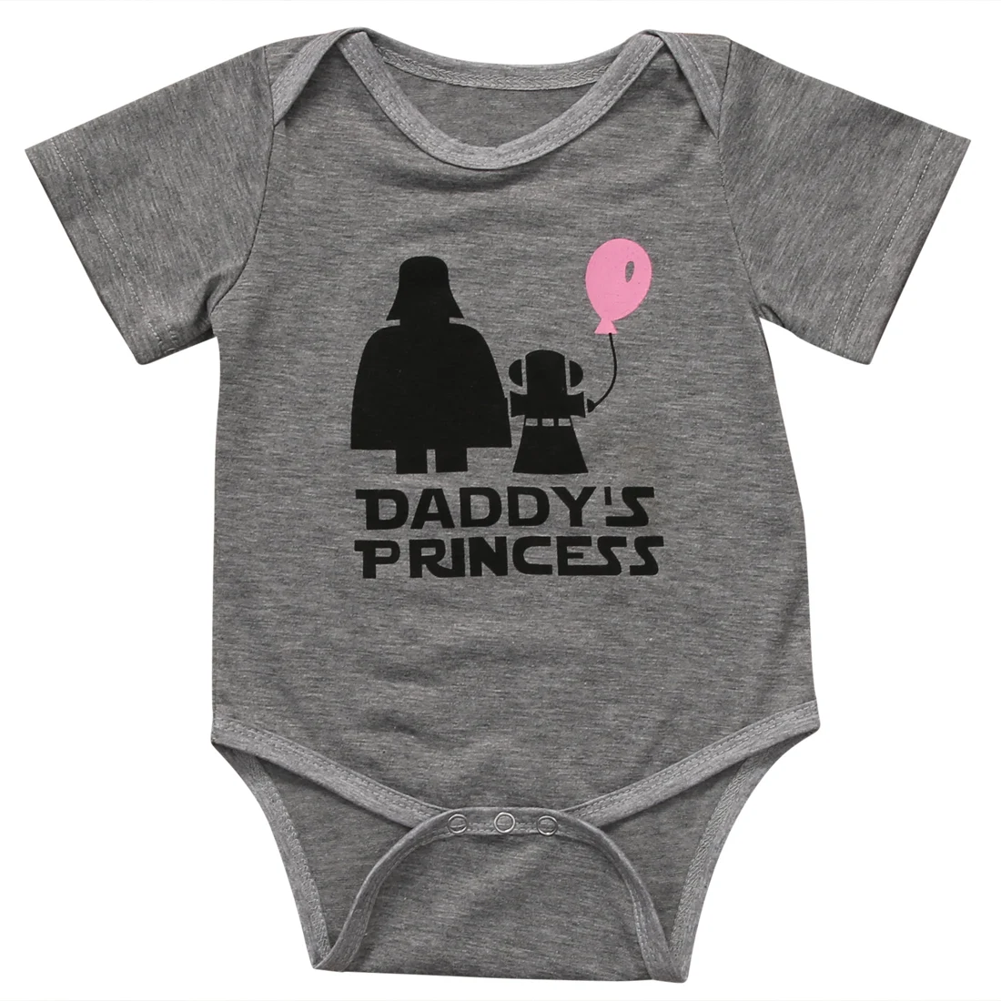 

Pudcoco Baby Girls Star Wars Cotton Bodysuit Jumpsuit Clothes Outfts Newborn 18M
