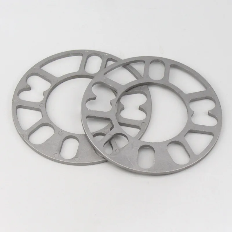 

Universal 4pcs/Lot Alloy Aluminum Wheel Spacer Shims Plate 4 5 STUD Fit 4x100 4x114.3 5x100 5x108 5x114.3 5x120