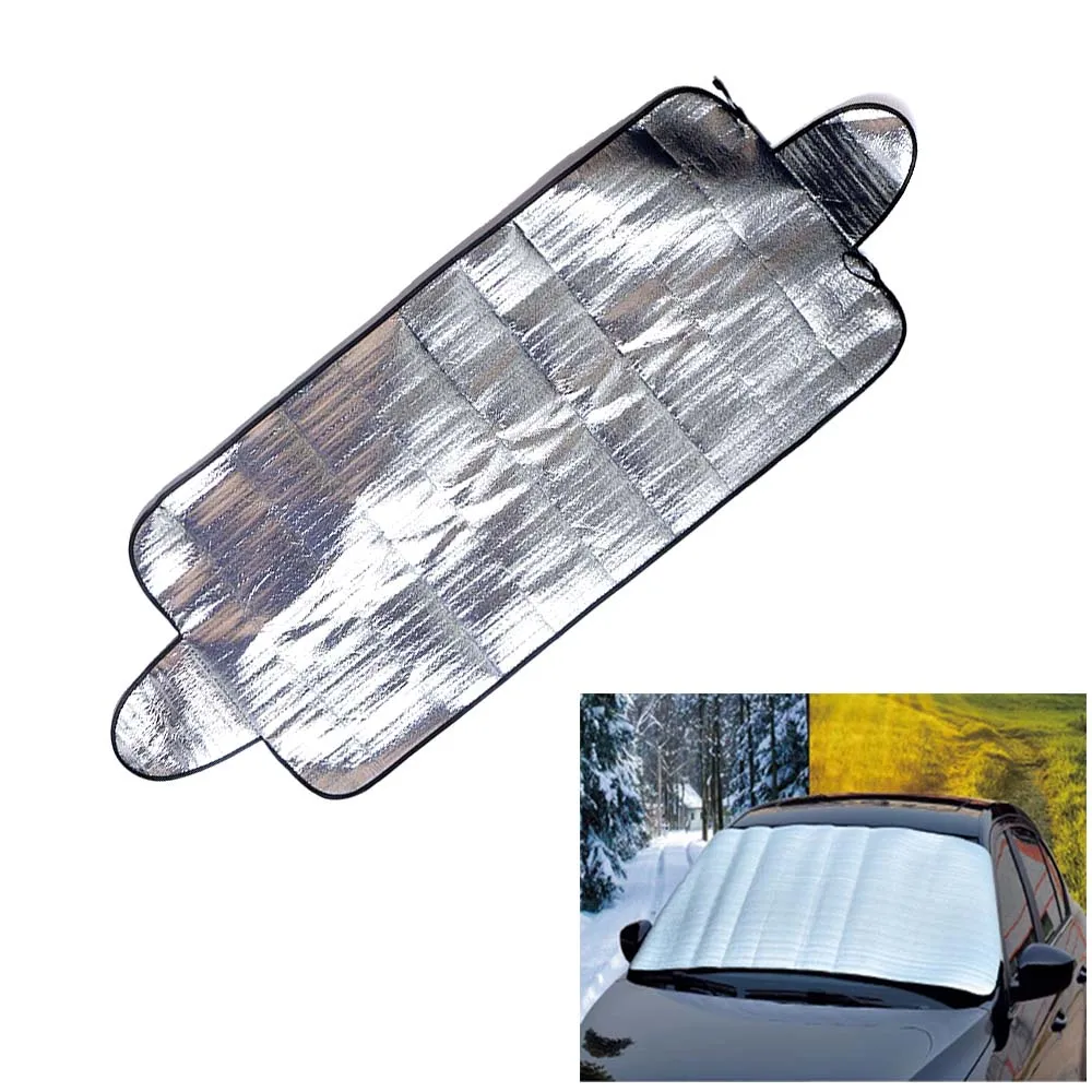 Parabrisas del coche Cubierta de nieve Protector contra heladas hielo Sombrilla