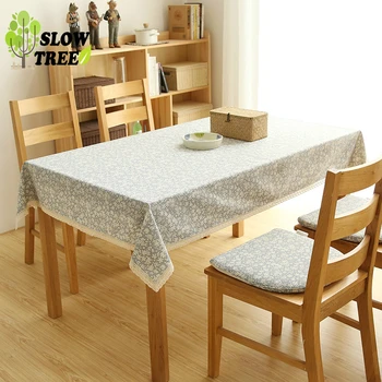 

Slow Tree Floret Tablecloth Pastoral Floral Small Fresh Fashionable Tea/Coffee Cover Table Refrigerator Piano Towel Rectangle
