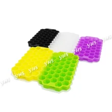 Самодельный Лед Куб лоток 35 легко вынуть решетки соты формы шоколада силиконовые формы легко извлекаемый торт силикагель формы Col