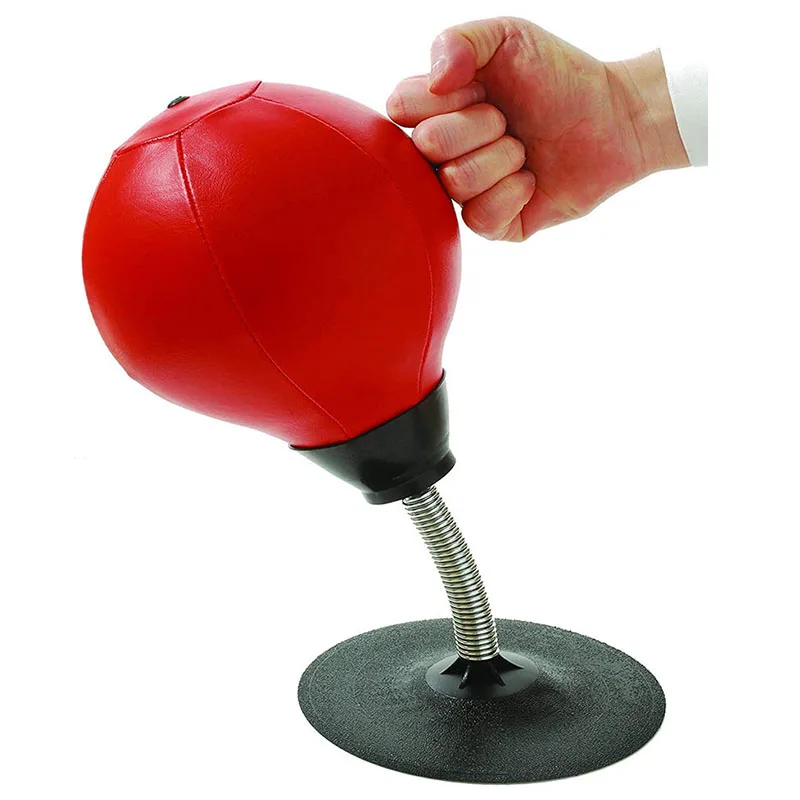 Desktop Punch Ball Boxing Punching Speed Bag Workout Stress Reliever Adults Gift