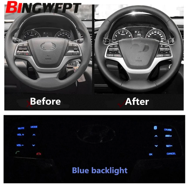 Steering Wheel Cruise Control Button Switch For Hyundai Elantra/Solaris 1.6L – Direct Replacement, 5-Button