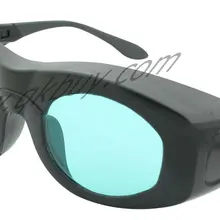 Дизайн очки для защиты глаз При фотоэпиляции, 680-1100nm od 5+ сертификат СЕ высокого VLT%> 65% для 755nm, 780nm, 808, 810, 980, 1064nm