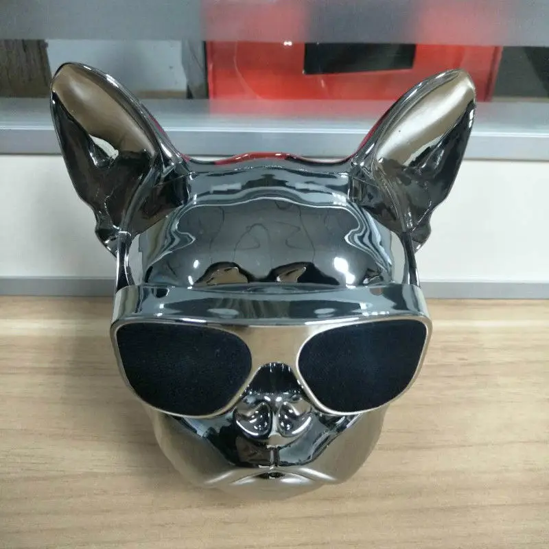 Portable wireless Bluetooth speaker Aero bull dog mini cartoon touch HIFI outdoor mobile phone audio subwoofer personalized gift Portable wireless Bluetooth speaker Aero bull dog mini cartoon touch HIFI outdoor mobile phone audio subwoofer personalized gift