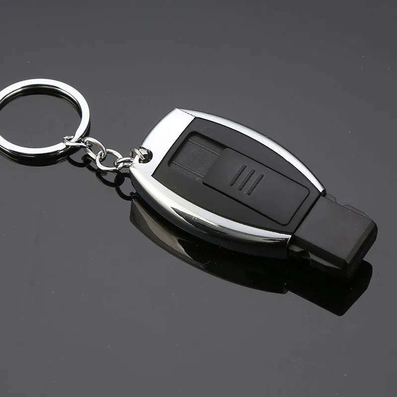 Новый креативный Автомобильный ключ USB зарядка электрическая зажигалка