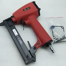 Пневматический 425K гвоздезабивной пистолет деревообрабатывающий Железный Плетеный ротанг мебель алюминиевая трубка u-образная узкая Корона Степлер