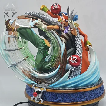 

COMIC CLUB IN-STOCK one piece KM STUDIO Buggy gk resin statue figure toy for collection