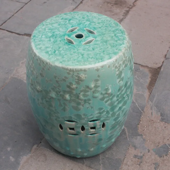 New design Jingdezhen Porcelain chinese garden stools Ceramic toilet stool bathroom stool dressing shop stool (1)
