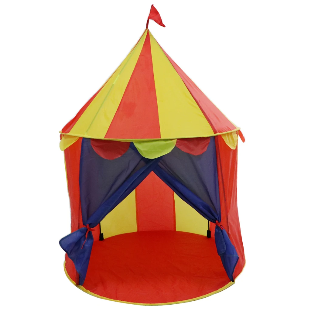 Easy to Pop Up Kids Playhouse Ball Pit Tent Kids Princess Tent Toy Children Playhouse Game Toys 100x100x135cm Outdoor Toy