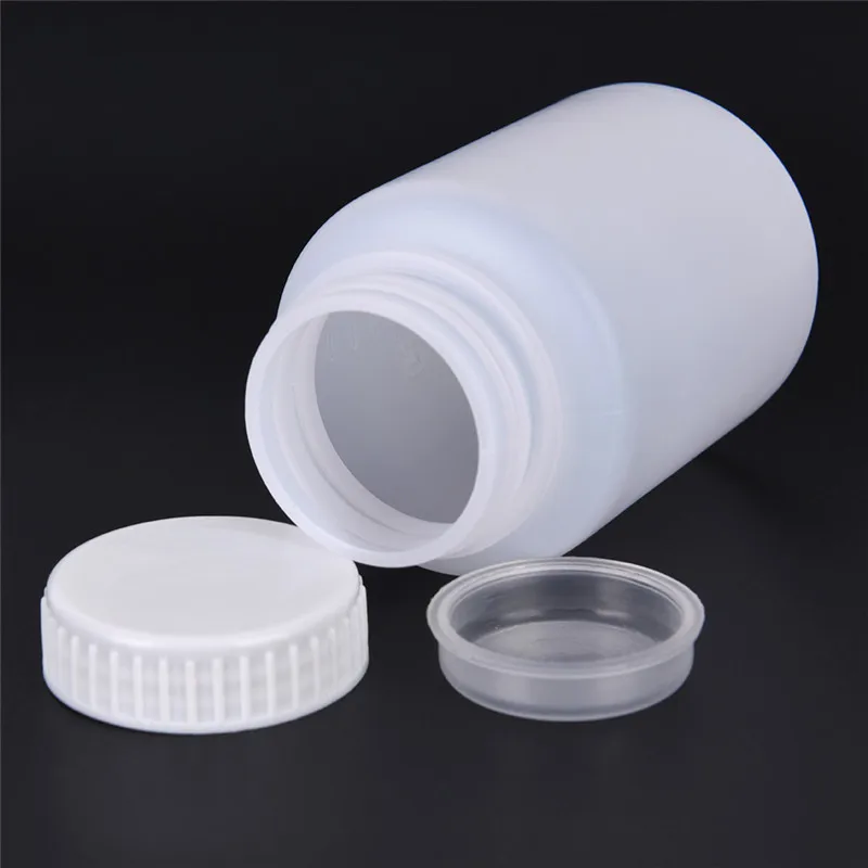 2 шт цилиндрической формы 100 мл прозрачный пластиковый реагент для хранения химических веществ бутылка
