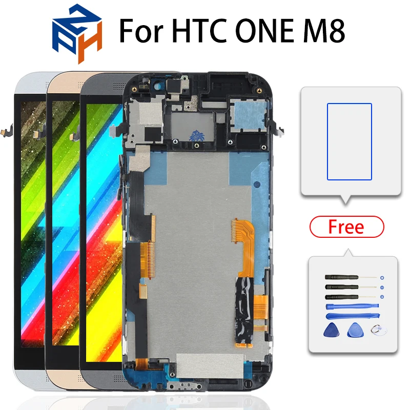 HTC-ONE-M8-lcd-touch-screen-4