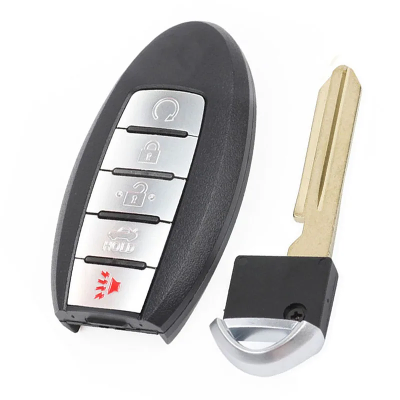 KEYECU 433,92 МГц ID47 чип FCC: S180144020 Замена умный дистанционный ключ-брелок от машины 5 Кнопка для Nissan Maxima Altima 2013