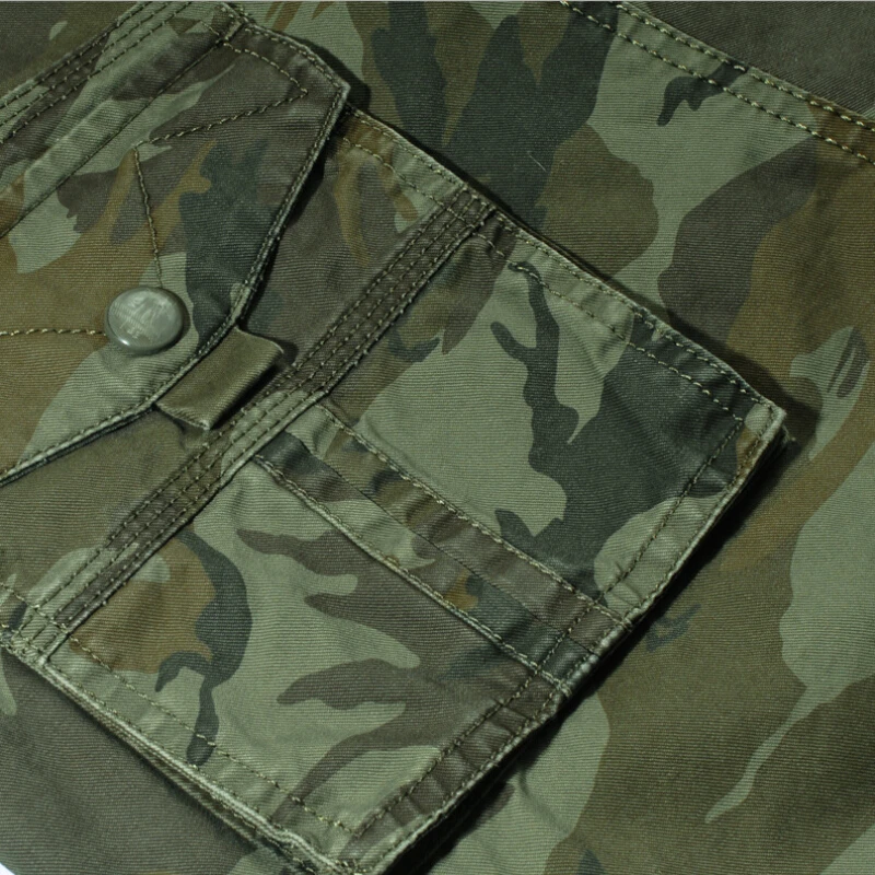 Camouflage Camo Cargo Shorts Men 2020 New Mens Casual Shorts Male Loose Work Shorts Man Military Short Pants Plus Size 29-44
