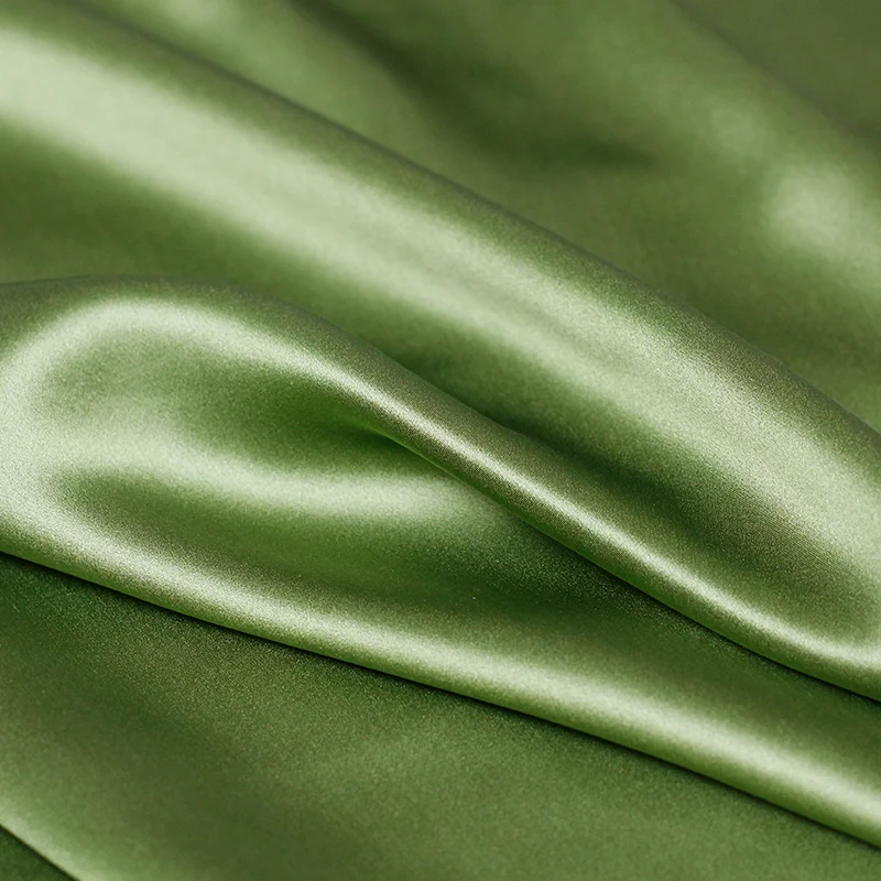 Перламутровый шелк 19 momme Chaemeuse ткань сатин шелк тутового ...