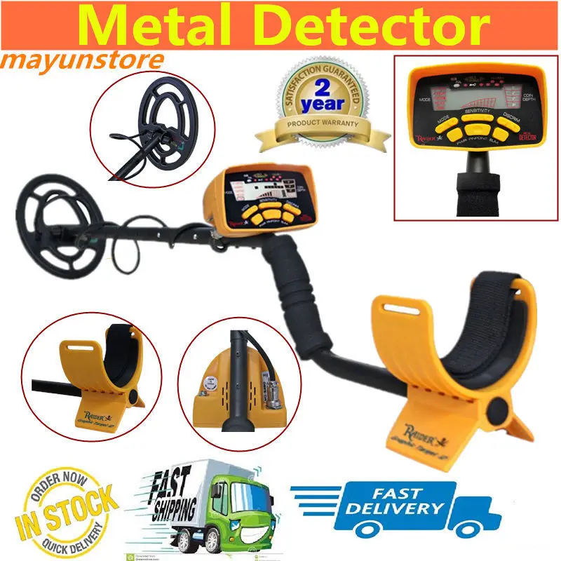 

Professional Metal Detector High Performance Underground Metal Detector MD6250 Three Detect Mode Coins Jewelry All Metal MD-6250
