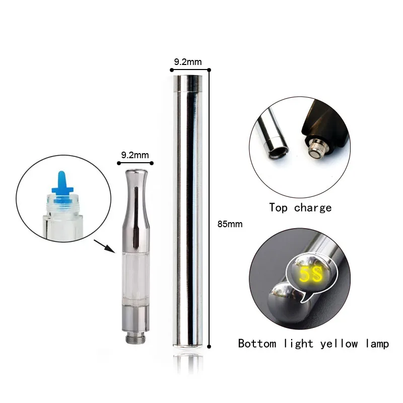 Original O pen Electronic Cigarettes Mjtech 5S Vapor Mini Kit 280mah Chargeable build in battery 0.30.5ml G2 Atomizer Vaporizer (6)