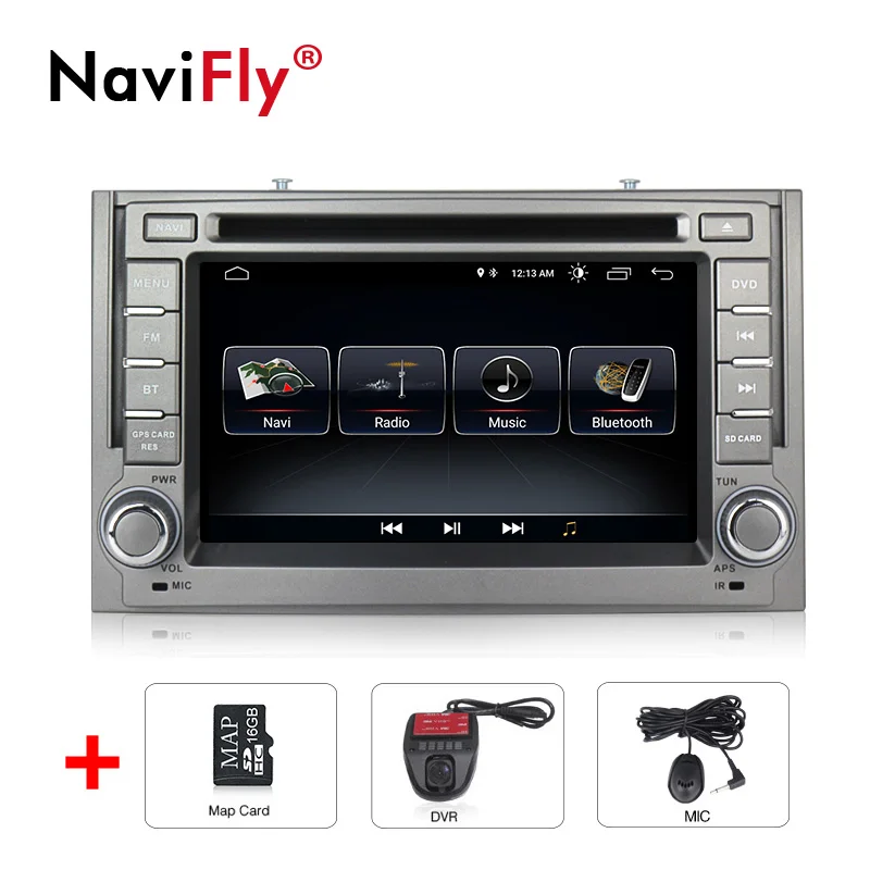 2din Android 8,1 автомобильный dvd-плеер мультимедиа для hyundai H1 Grand Starex 2007- wifi RDS радио FM USB gps Navi - Цвет: Car dvd DVR