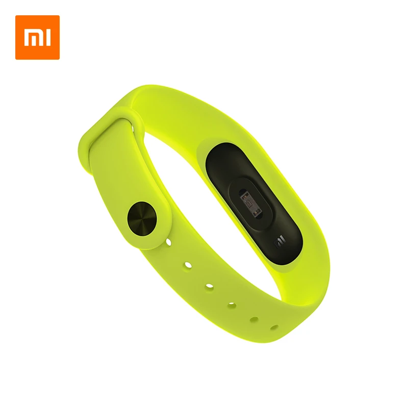  Original Xiaomi Mi Band 2 Wrist Strap Green Color Silicone TPE Replaceable Watch Bracelet for Xiaom - 33033642146