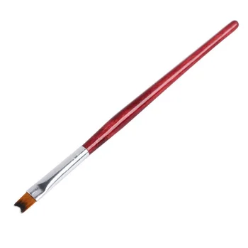 

Half Moon French Tip Nail wood Brush Drawing Paint Pen Wood Handle Manicure Nail Art Tool Available / by dhl 500pcs