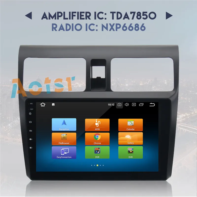 Высокое качество Android 8,0 7,1 автомобиля радио Media Player мультимедийный плеер для Suzuki SX4 2006-2010 gps навигации ips 1080 P HD Экран стерео