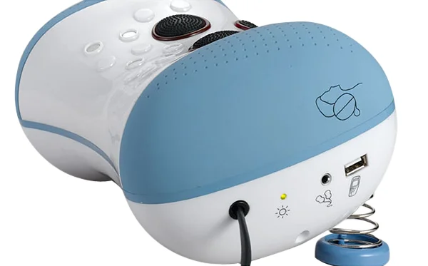 JMRON VR-701 Masajeador de cuello Tens digital eléctrico Almohada Masaje de vértebra cervical