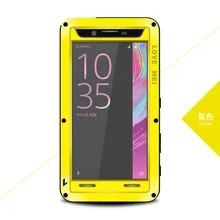 Чехол Love Mei в Водонепроницаемый чехол для Sony Xperia X Производительность F8131 Dual Sim F8132 противоударный Алюминий Чехлы для мобильных телефонов